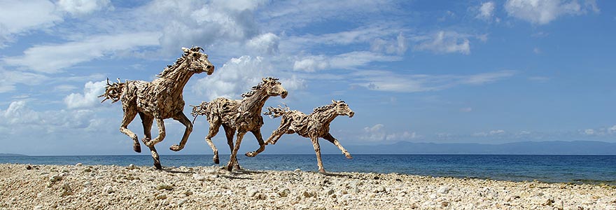 Incredible Horse Sculptures Made From Driftwood By James Doran-Webb
