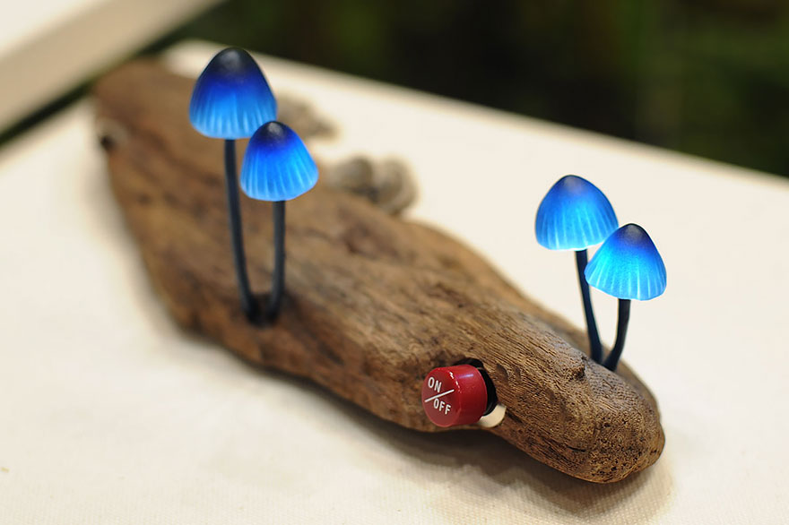 LED Mushroom Lamps