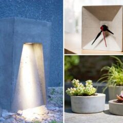 15 Cool and Modern DIY Concrete Projects