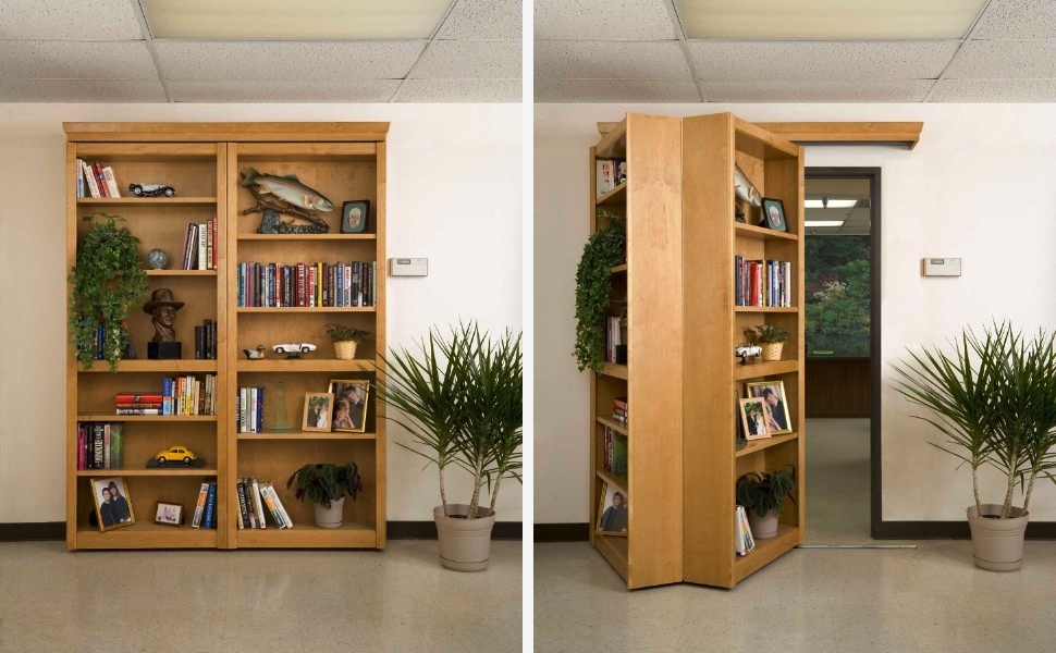 The Hidden Bookcase Conceals Any Room In Your Home