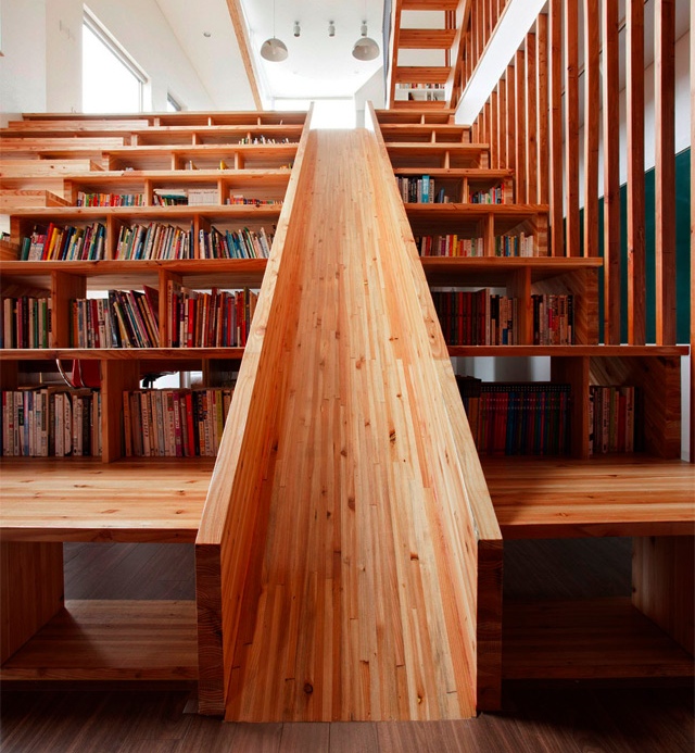 A Library Slide