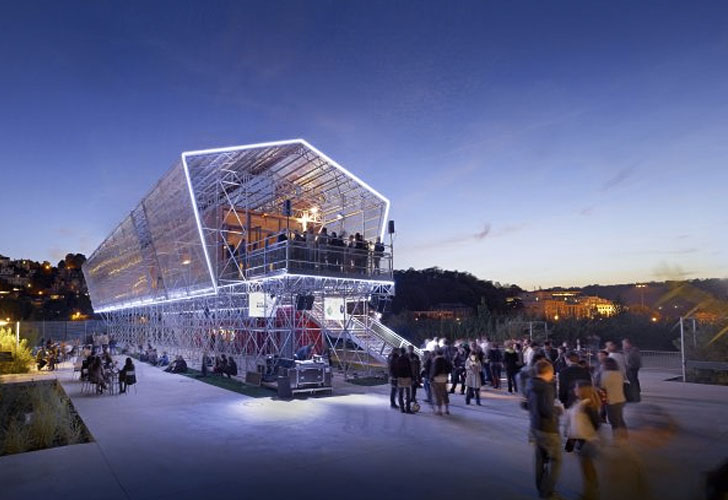 Jean Nouvel's Shipping Container Restaurant