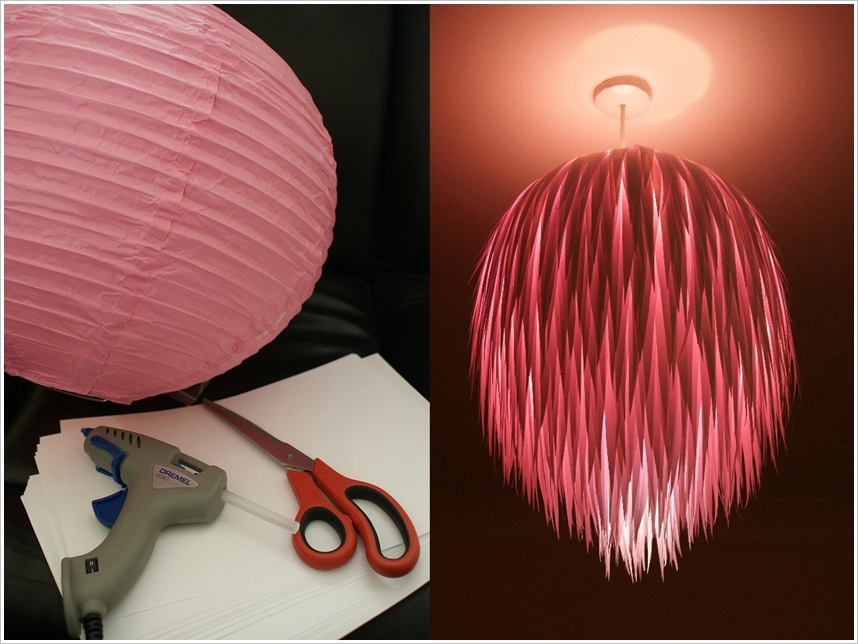 20 Amazing Diy Paper Lanterns And Lamps, How To Make A Rice Paper Lamp