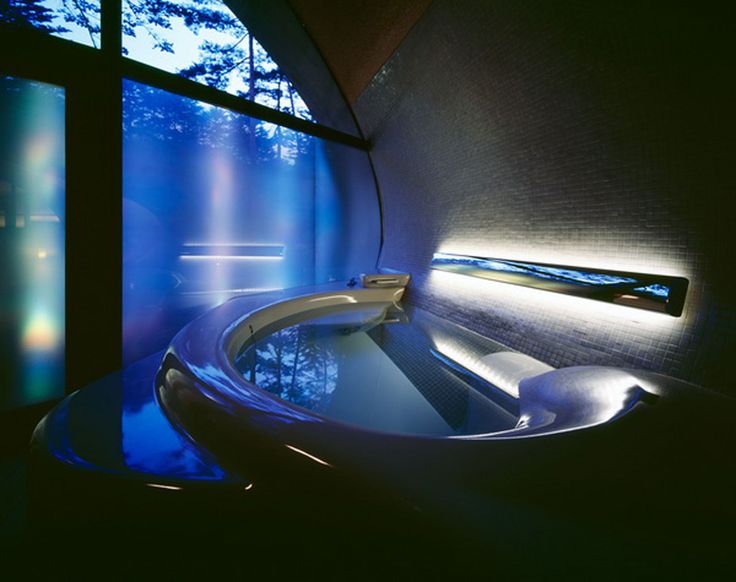 Futuristic Bathroom From Japan