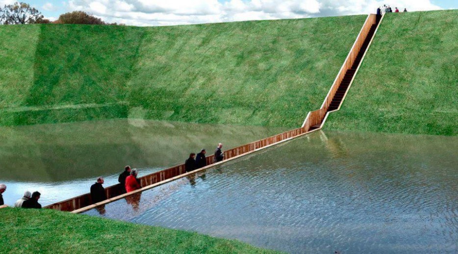 The Moses Bridge, Netherlands