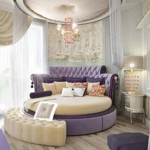 18-round-velvet-elegant-bed