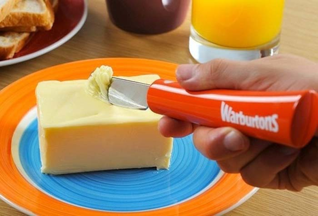 A Self-Heating Butter Knife. Perfect!