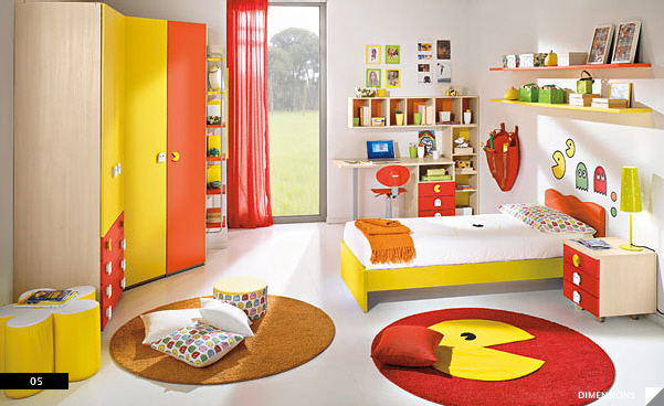 3-Pac-Man-Bedroom