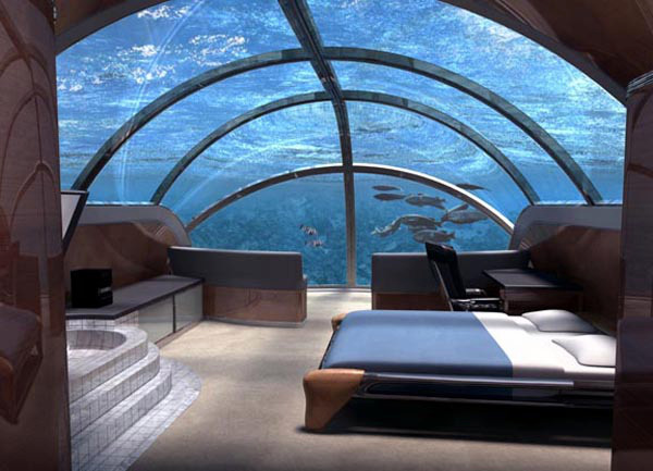 3The Nautilus Suite - Poseidon Undersea Resort (Poseidon Mystery Island, Fiji)