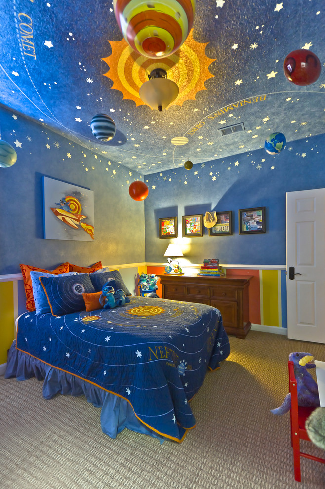 21 Cool Ceiling Designs That Turn Kids’ Bedrooms Into