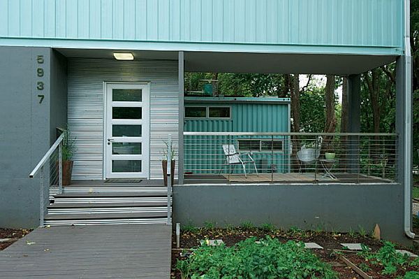 Five Shipping Containers Into A Cozy Modern Home