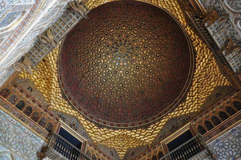 Hall Of Ambassadors At The Alcázar Of Seville, Spain
