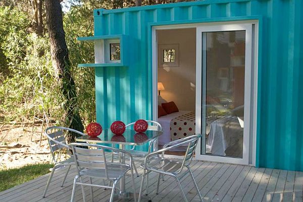 Alterra Beach Resort Uses Shipping Containers For Private Glamping Cabins