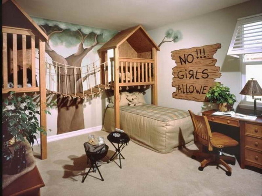 The Perfect Hangout For Little Boys.