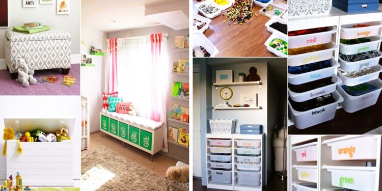 Clever Kids' Playroom Organization Hacks And Ideas