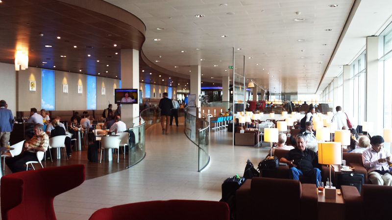 KLM Crown Lounge Amsterdam Schiphol Airport