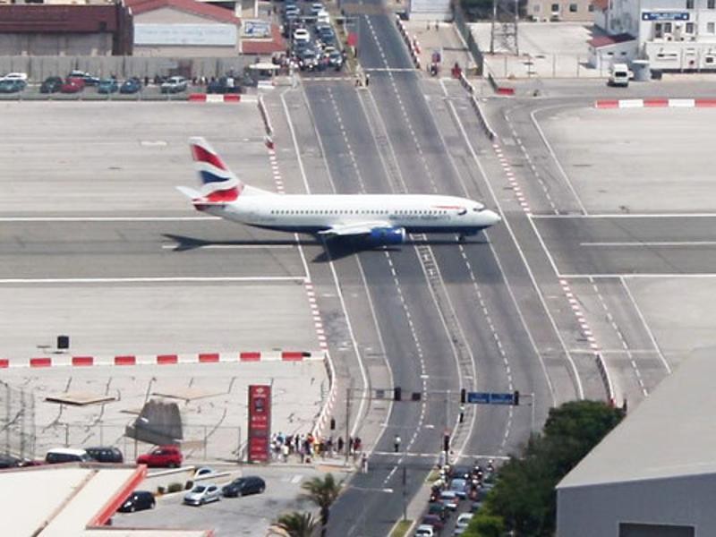4. Gibraltar International Airport, Gibraltar