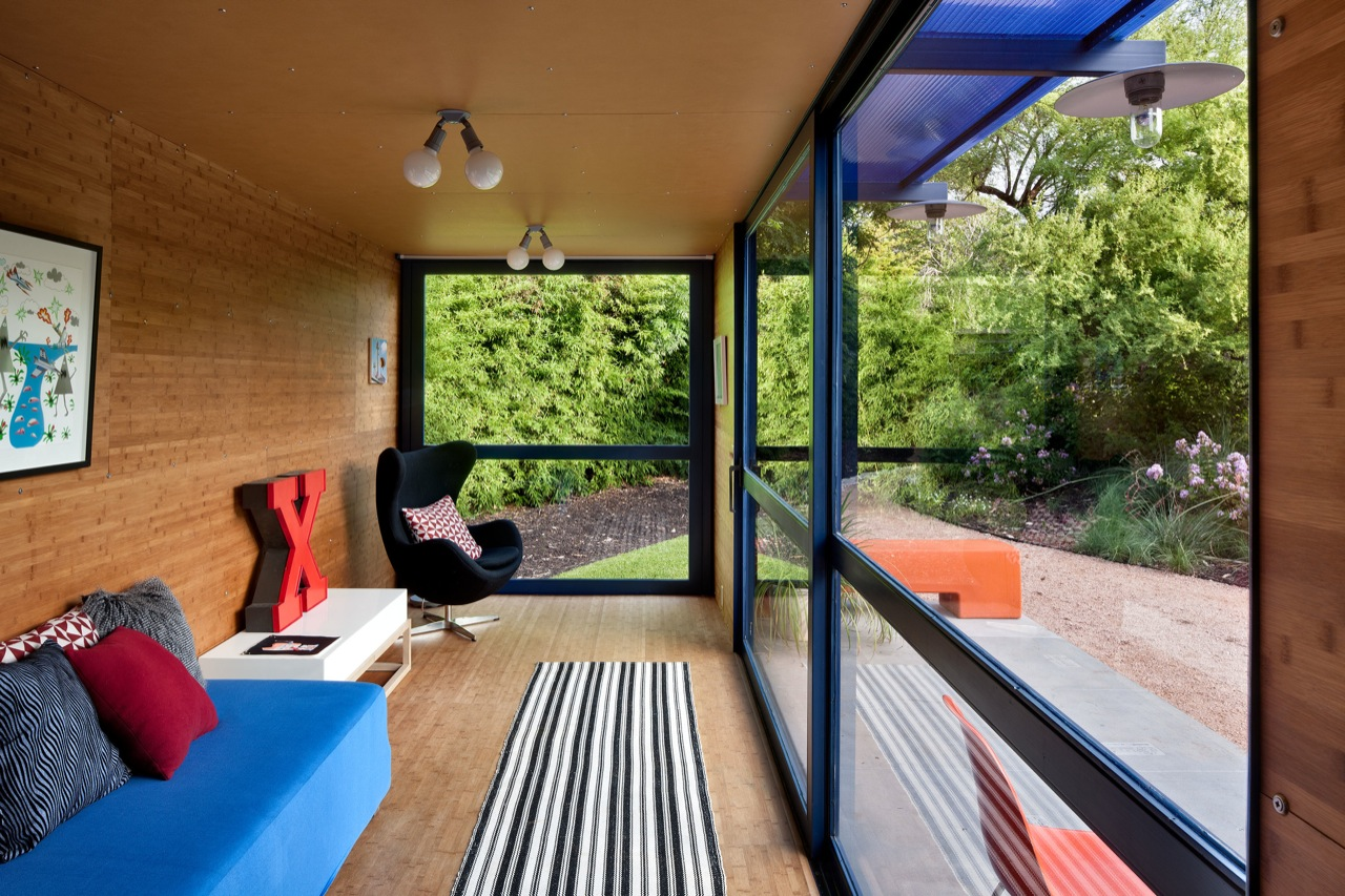 Container Guest House In San Antonio, USA, By Poteet Architects