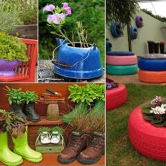 14 Creative Recycled Planter Ideas For Your Garden