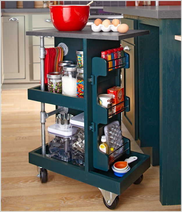 Get A Pull-Out Storage Cart