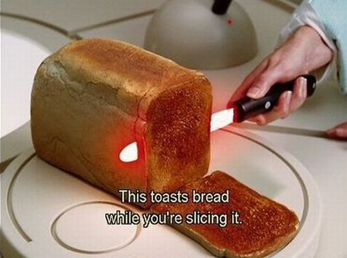 Bread Toaster Knife