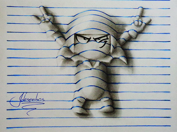 AD-3D-Lines-Notepad-Drawings-15-Years-Old-Joao-Carvalho-13