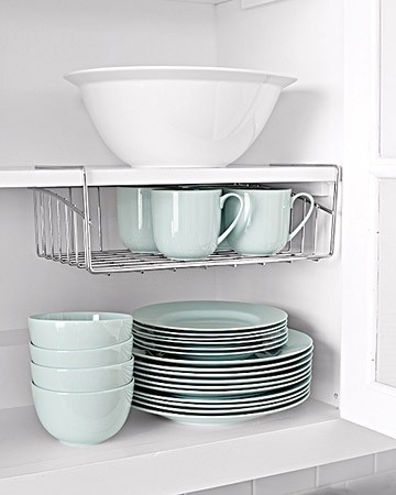 Attach Under Shelves In A Cabinet To Take Advantage Of Vertical Space