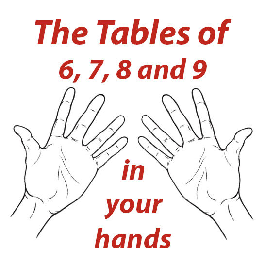 How To Use Your Hands For 5, 6, and 9 Times Tables