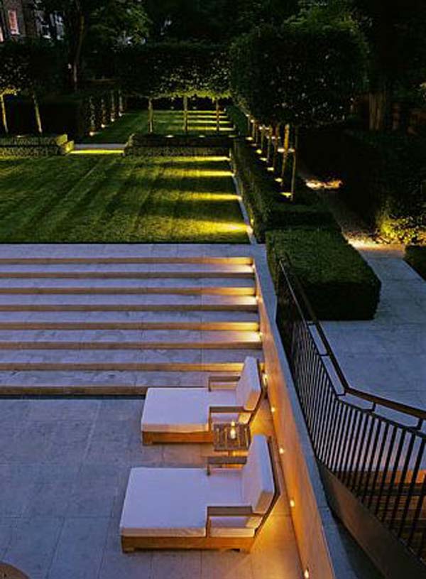 Astonishing Step Lighting Ideas For Outdoor Space