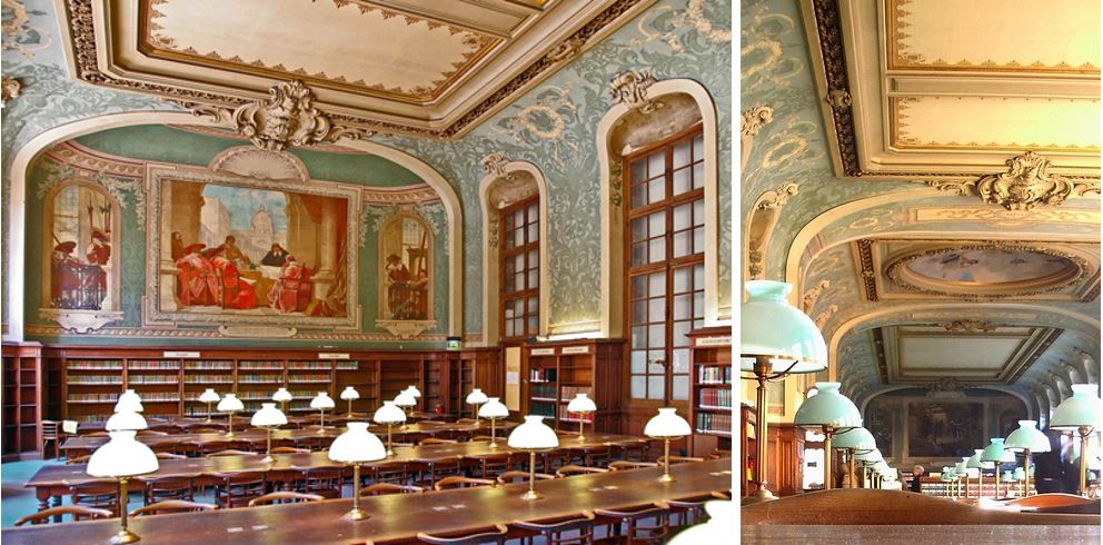 Reading Room at La Sorbonne — Paris, France