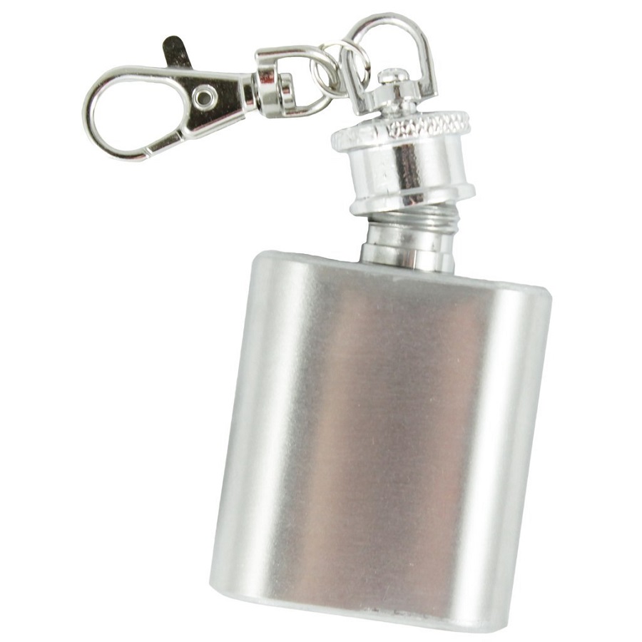 Mini Keyring Flask, $7