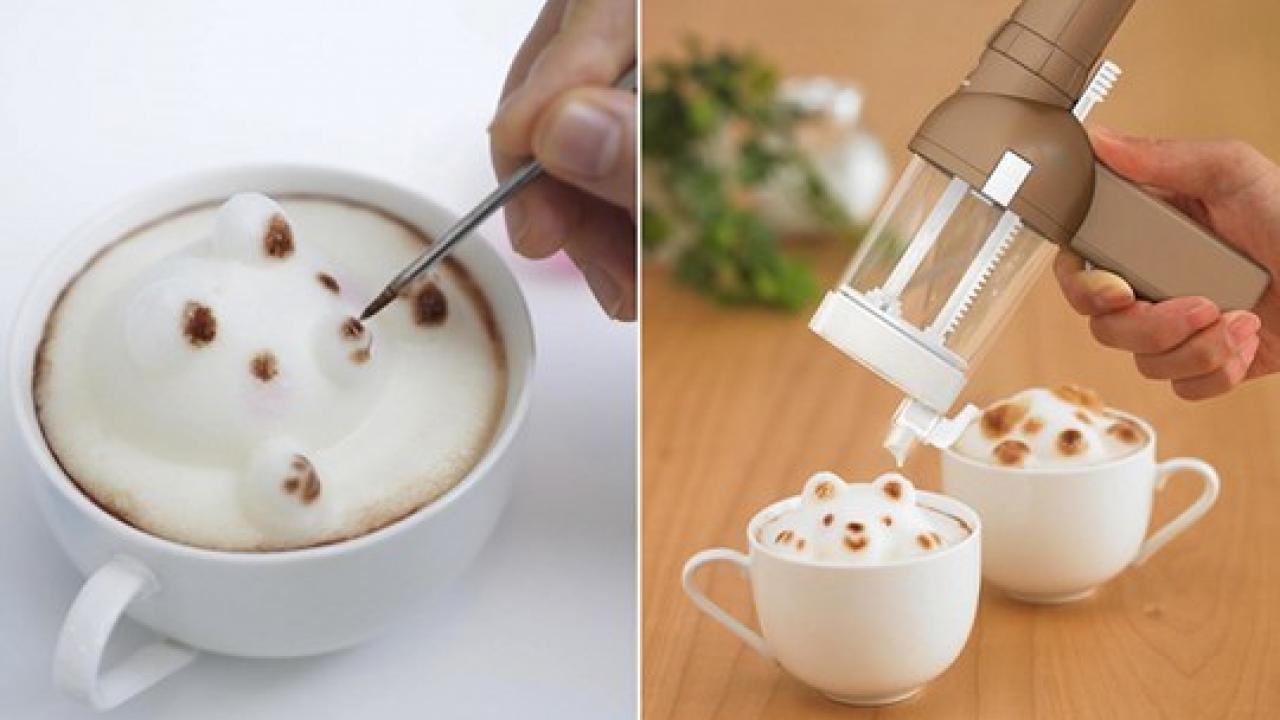 A 3D Latte Art Maker