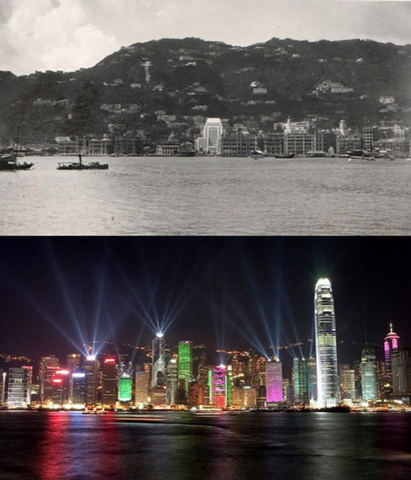 Hong Kong (1920s Vs. 2000s)