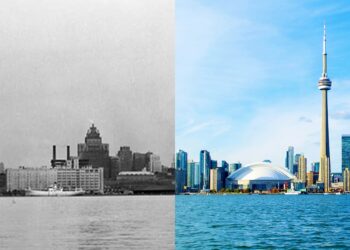 Skylines Of The World: Then Vs Now