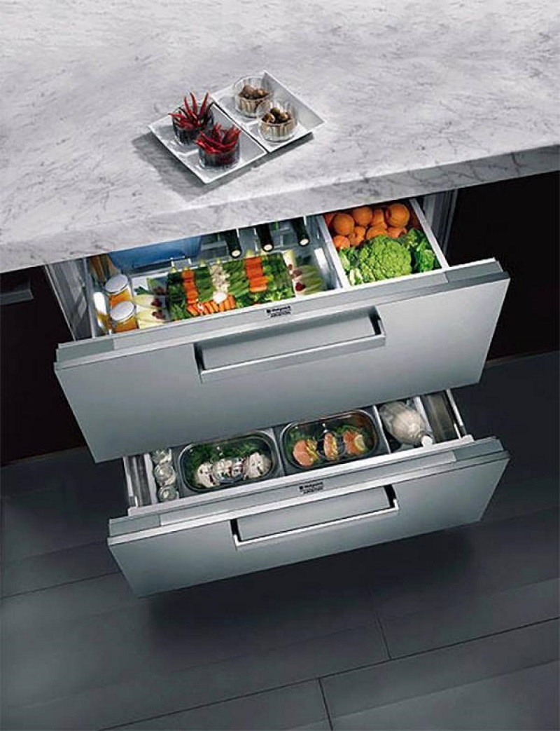 Temperature Controlled Kitchen Drawers