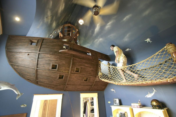 Pirate Ship Bedroom For Yourself