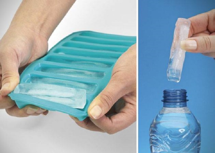 Water Bottle Ice Cubes