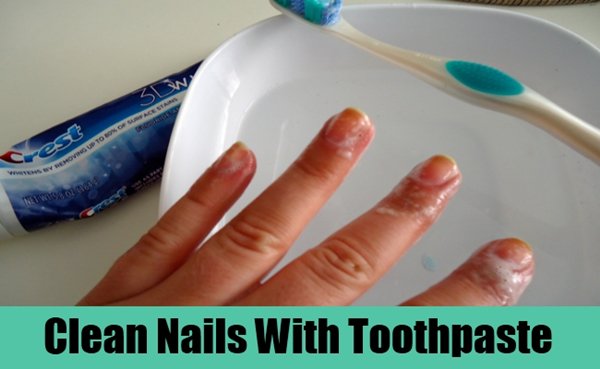 Scrub under and around your nails.