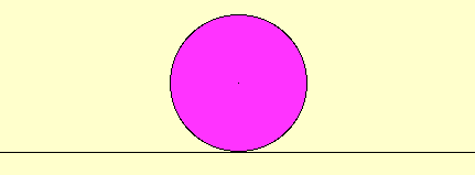 The Area Of A Circle Is Approximated With A Triangle.