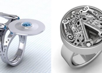 Gloriously Geeky Wedding Rings For Committed Nerds