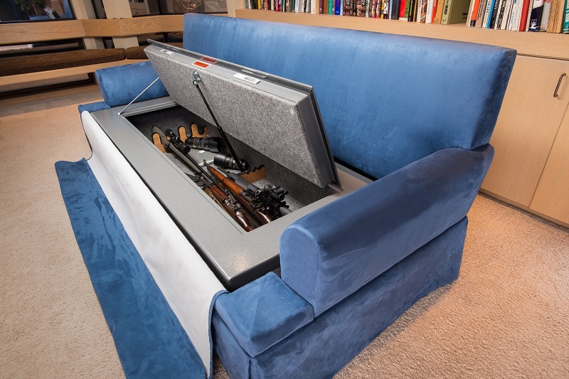 Couch With Secret Bullet Proof Compartment