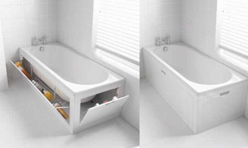 Smart Bathtub Hidden Storage
