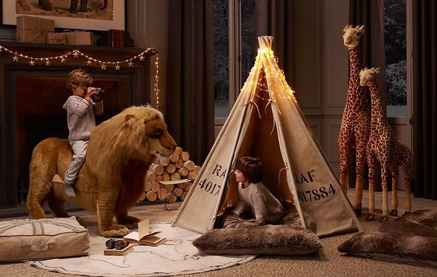 Life-Sized Stuffed Animals (And A Teepee).