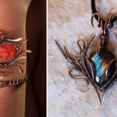 Creative Dad Makes Beautiful Jewelry From Scrap Metal