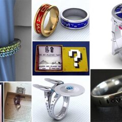 16 Gloriously Geeky Wedding Rings For Committed Nerds