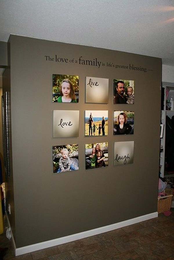 Top 24 Simple Ways to Decorate Your Room with Photos | Architecture