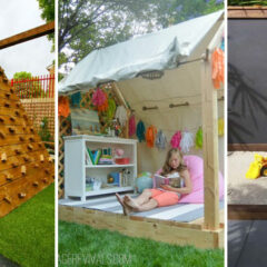 25 Playful DIY Backyard Projects To Surprise Your Kids