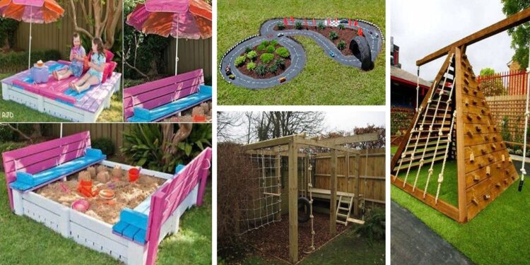 Playful DIY Backyard Projects To Surprise Your Kids