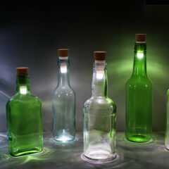 Turn Old Bottles Into Lamps With Rechargeable LED Corks