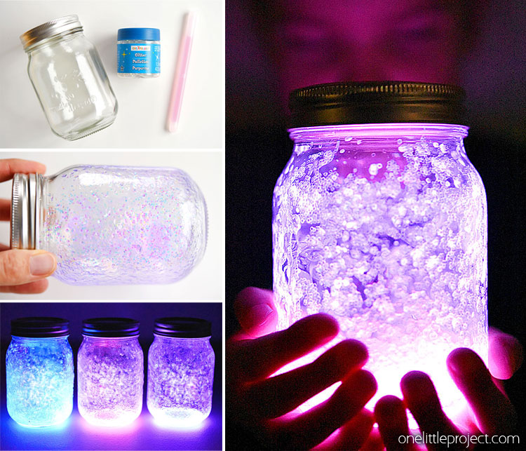 DIY Fairy Glow Jars: One Little Project